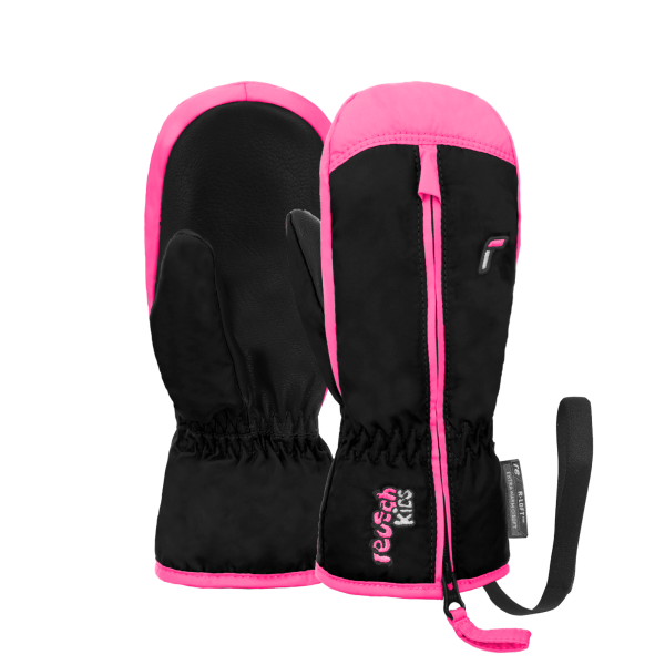 Reusch Ben Mitten 6285408 7769 black pink 1